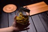 茶叶罐-玻璃布盖茶叶罐650ml高11cm 商品缩略图1