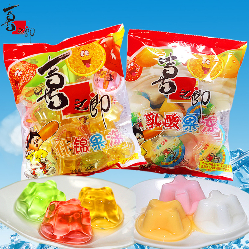 喜之郎果汁果冻360g
