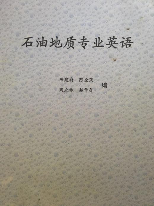 石油地质专业英语 陈建渝 S0001 商品图0