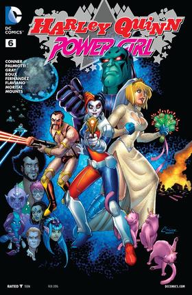 哈莉奎茵和神力女孩 斜线 Harley Quinn and Power Girl（2015）