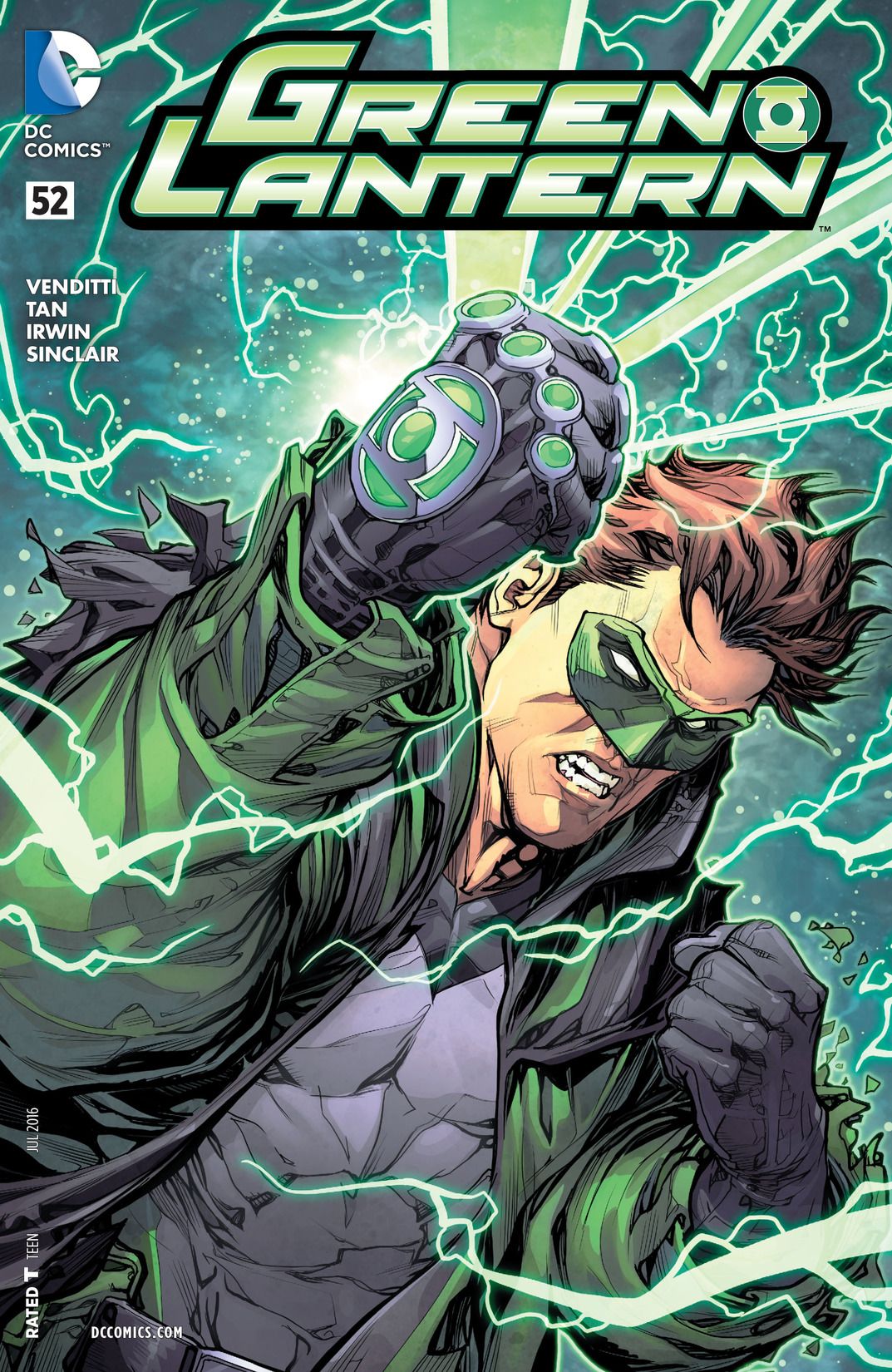 绿灯侠V5 主刊 Green Lantern  V5（2015）普封