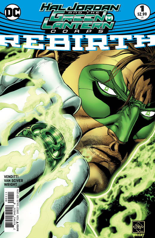 哈尔乔丹与绿灯军团 重生#1 主刊 Hal Jordan and the Green Lantern Corps Rebirth #1 （2016）普封 商品图0