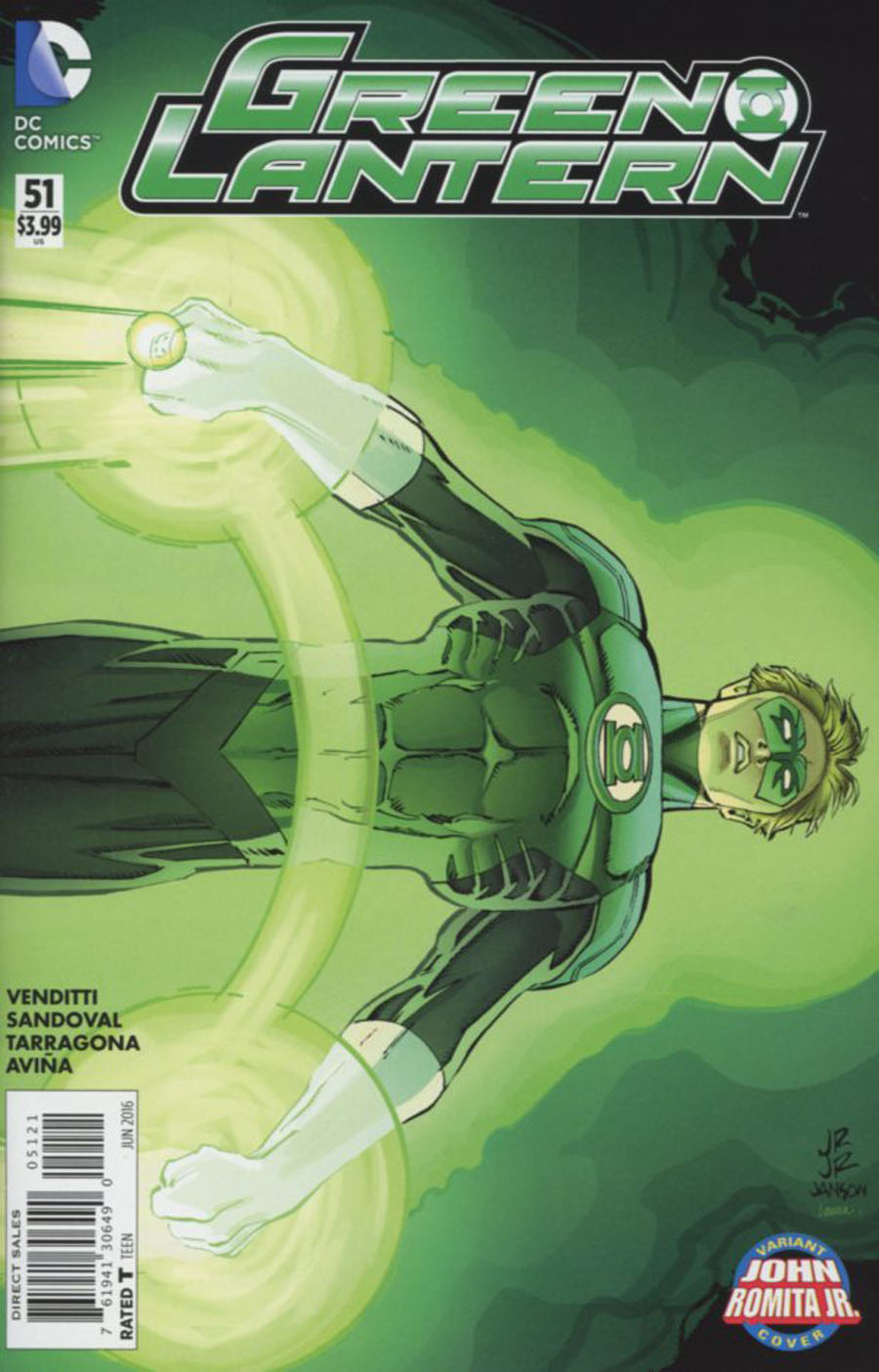 绿灯侠V5 主刊 Green Lantern  V5（2015）变体