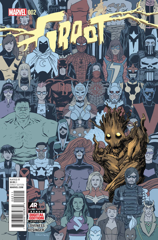 格鲁特 主刊 Groot（2015）普封 商品图3