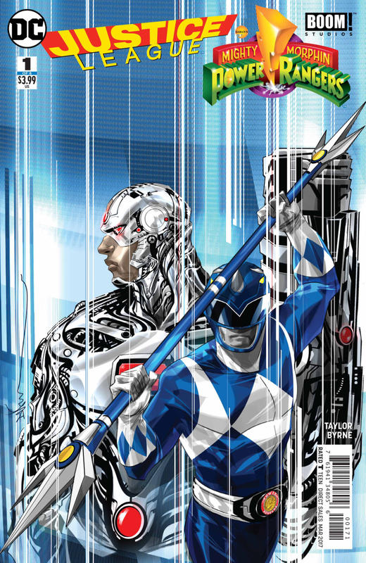 正义联盟/恐龙战队 斜线 Justice League/Power Rangers（2017）变体 商品图5
