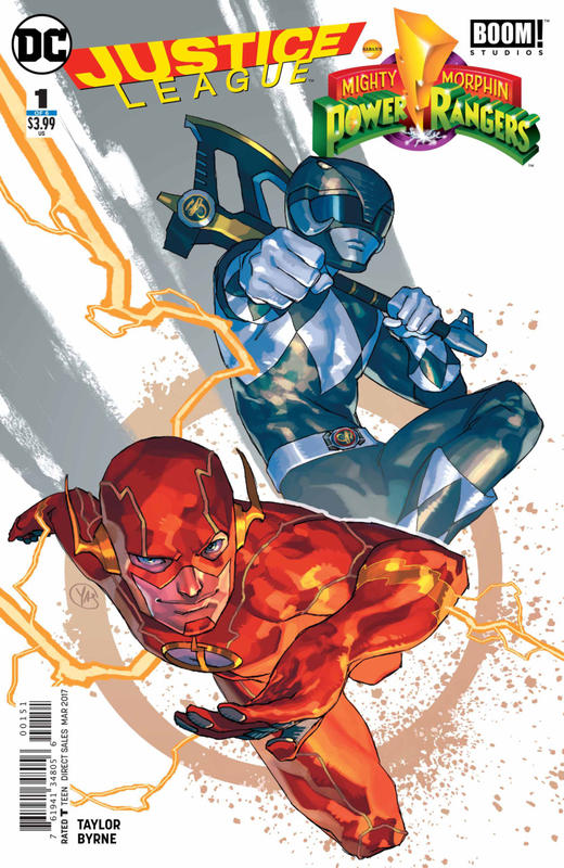 正义联盟/恐龙战队 斜线 Justice League/Power Rangers（2017）变体 商品图1