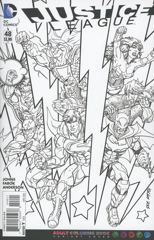 正义联盟 V2 主刊 Justice League V2（2011）变体 商品图0