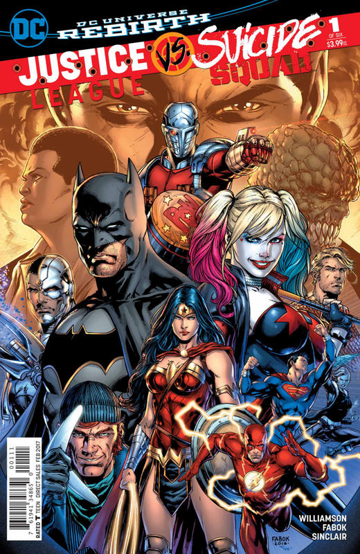正义联盟 vs 自杀小队 斜线 Justice League VS Suicide Squad（2017）普封 商品图5