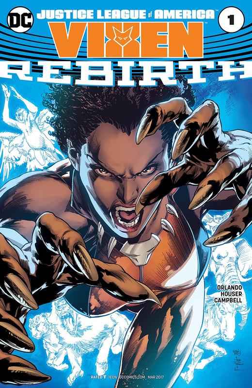 美国正义联盟 雌狐 重生#1 特刊 Justice League of America Vixen Rebirth（2017）普封 商品图0
