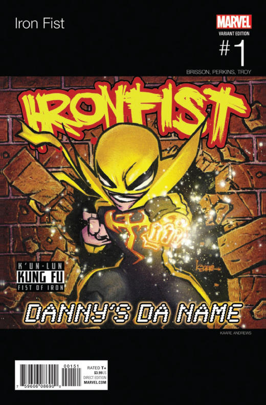 铁拳 V5 主刊 Iron Fist V5（2017）变体 商品图2