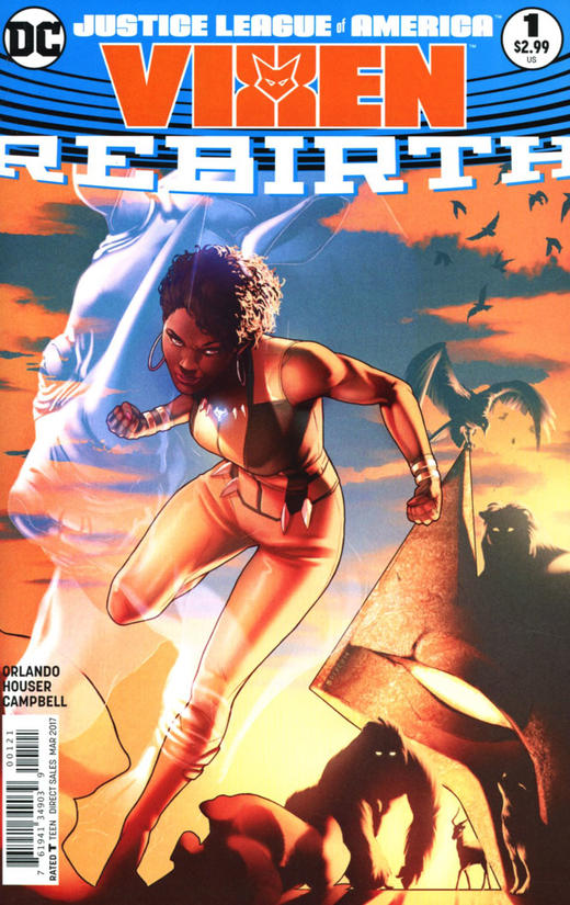 美国正义联盟 雌狐 重生#1 特刊 Justice League of America Vixen Rebirth（2017）变体 商品图0