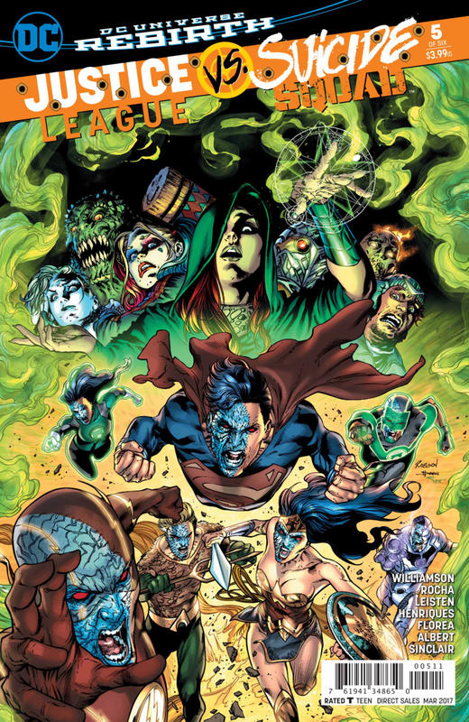 正义联盟 vs 自杀小队 斜线 Justice League VS Suicide Squad（2017）普封 商品图1