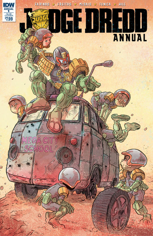 变体 特警判官 Judge Dredd Vol 5 Annual 商品图0
