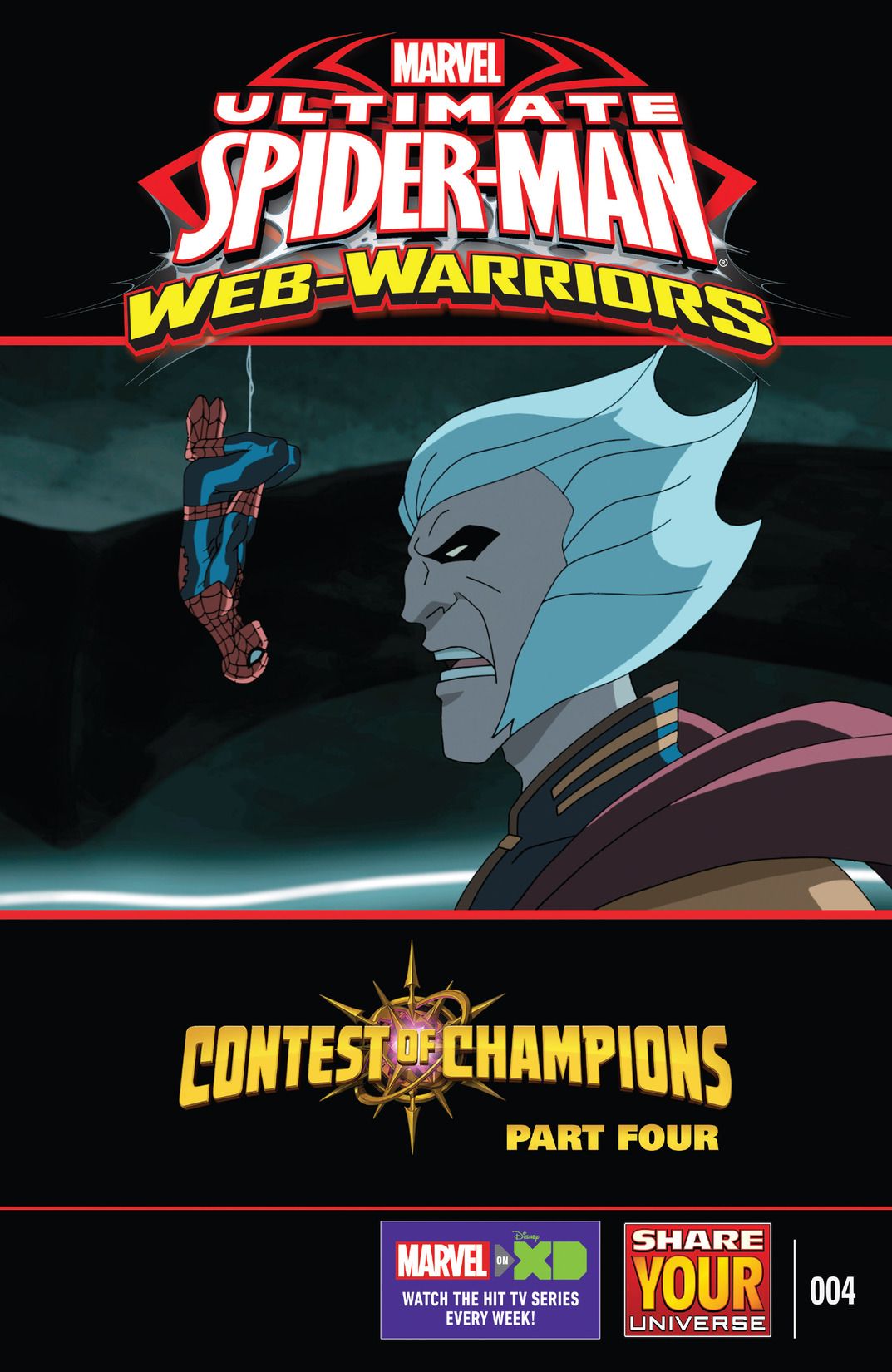 动画终极蜘蛛侠 漫威之战 支线 Marvel Universe Ultimate Spider Man Contest of Champions（2016）普封