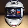现货码全 特价 SHOEI NEOTEC 白色 双镜片摩托车揭面盔 防雾头盔全盔 商品缩略图1