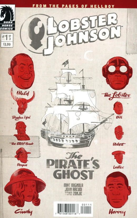 Lobster Johnson Pirates Ghost 商品图2