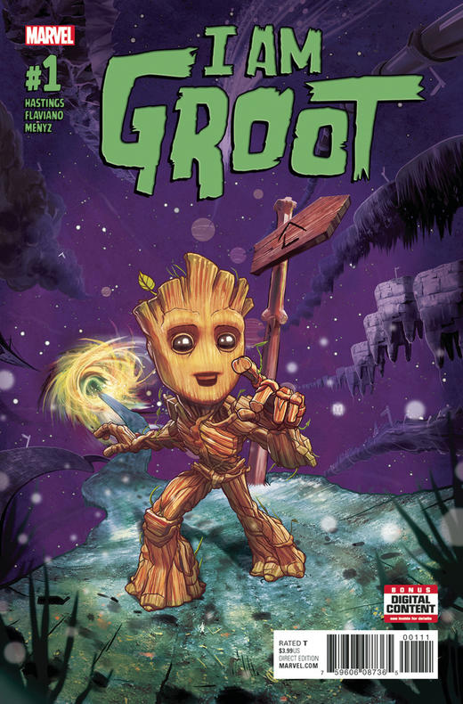 我是格鲁特 主刊 I Am Groot（2017）普封 商品图3