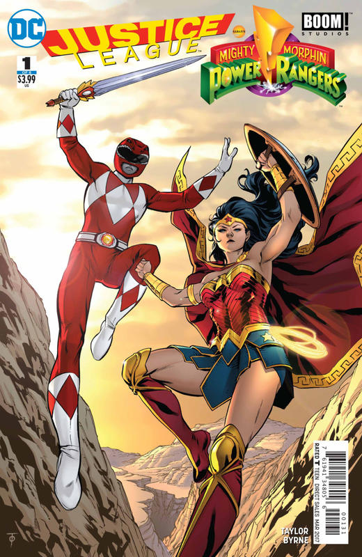 正义联盟/恐龙战队 斜线 Justice League/Power Rangers（2017）变体 商品图2