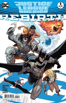 美国正义联盟 重生#1 特刊 Justice League of America Rebirth（2017）变体