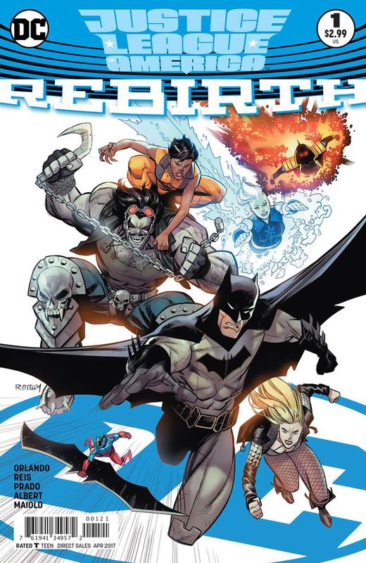 美国正义联盟 重生#1 特刊 Justice League of America Rebirth（2017）变体 商品图0