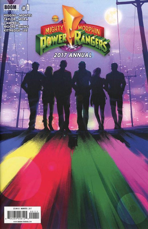 神威变身 恐龙战队 年刊 Mighty Morphin Power Rangers 2017 Annual（2017） 商品图0