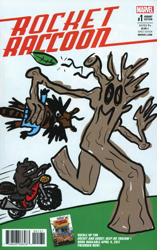 火箭浣熊V3 主刊 Rocket Raccoon V3（2016）变体 商品图1
