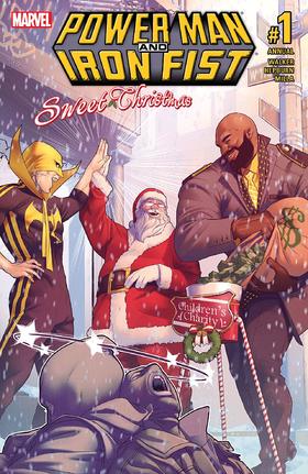 铁拳&卢克·凯奇甜蜜圣诞年刊 特刊 Power Man and Iron Fist Sweet Christmas Annual（2017）普封