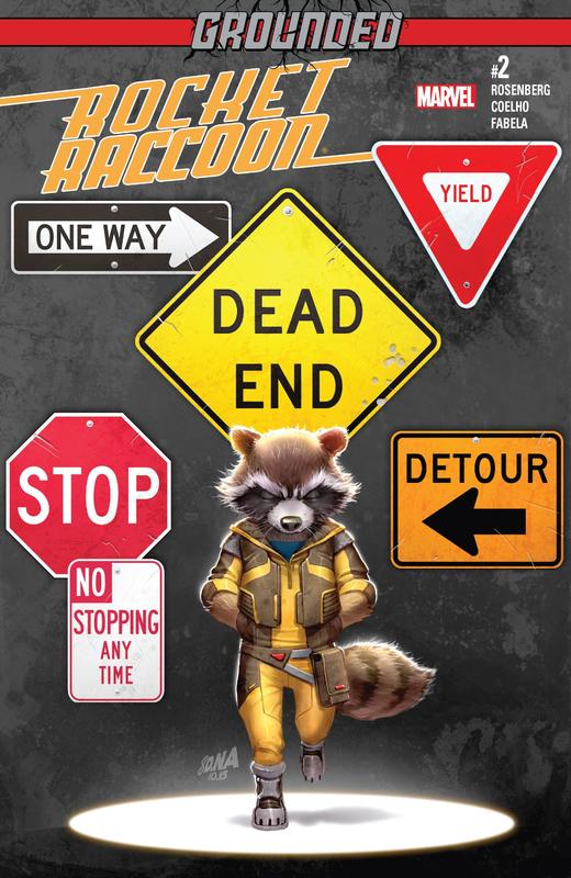 火箭浣熊V3 主刊 Rocket Raccoon V3（2016）普封 商品图3