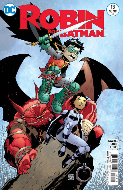 罗宾 蝙蝠侠之子 支线 Robin Son of Batman（2015）普封 商品图0