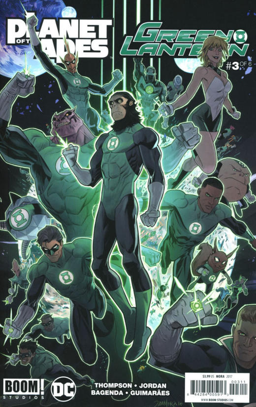 人猿星球/绿灯侠 斜线 Planet Of Apes Green Lantern（2017） 商品图1