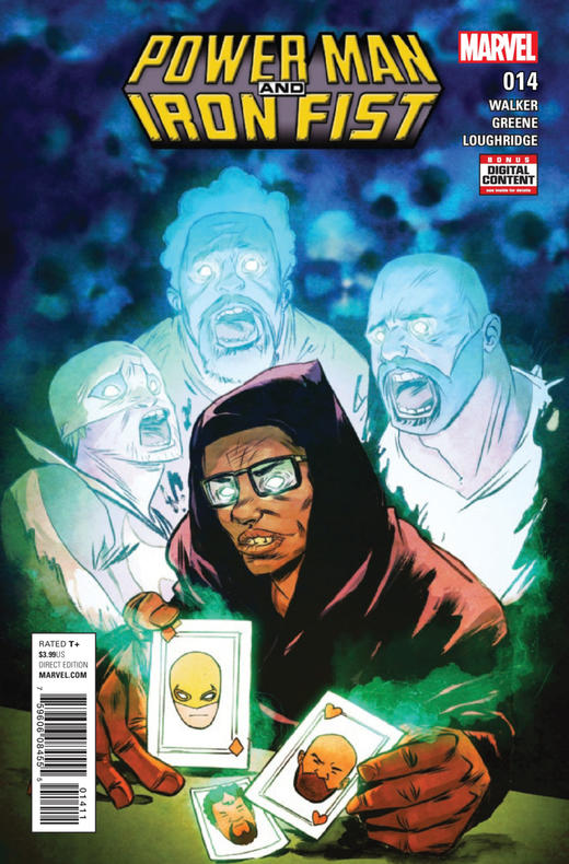 铁拳&卢克·凯奇V3 斜线 Power Man and Iron Fist V3 （2016）普封 商品图1