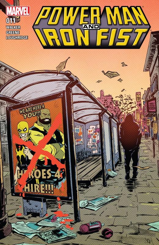 铁拳&卢克·凯奇V3 斜线 Power Man and Iron Fist V3 （2016）普封 商品图4