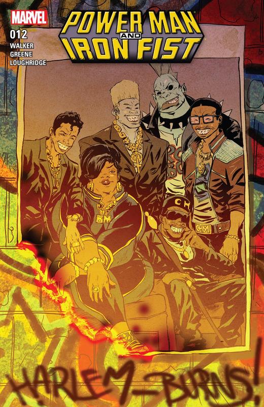 铁拳&卢克·凯奇V3 斜线 Power Man and Iron Fist V3 （2016）普封 商品图3