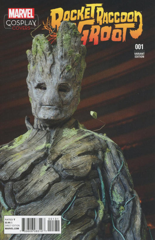 火箭浣熊与格鲁特 斜线 Rocket Raccoon and Groot （2016）变体 商品图4