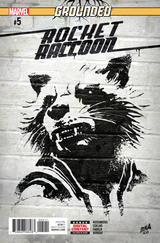 火箭浣熊V3 主刊 Rocket Raccoon V3（2016）普封 商品图0