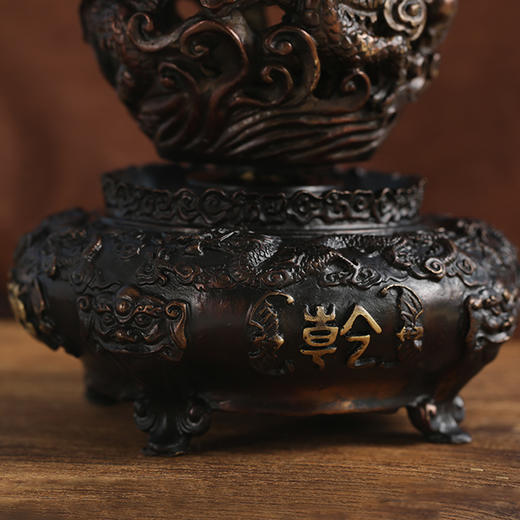 “时来运转”铜鼎 【九宫飞星八白位】 商品图2