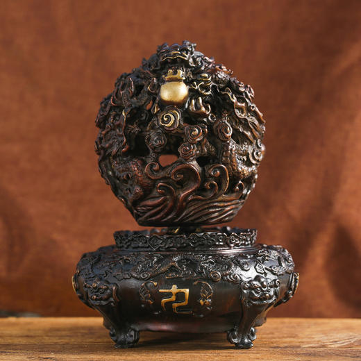 “时来运转”铜鼎 【九宫飞星八白位】 商品图0