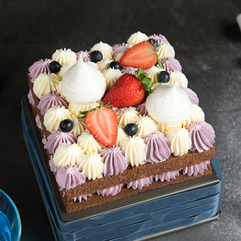 【新品上市】party cake蓝莓果酱夹心蛋糕,魅夜精灵,聚会派对专享潮牌