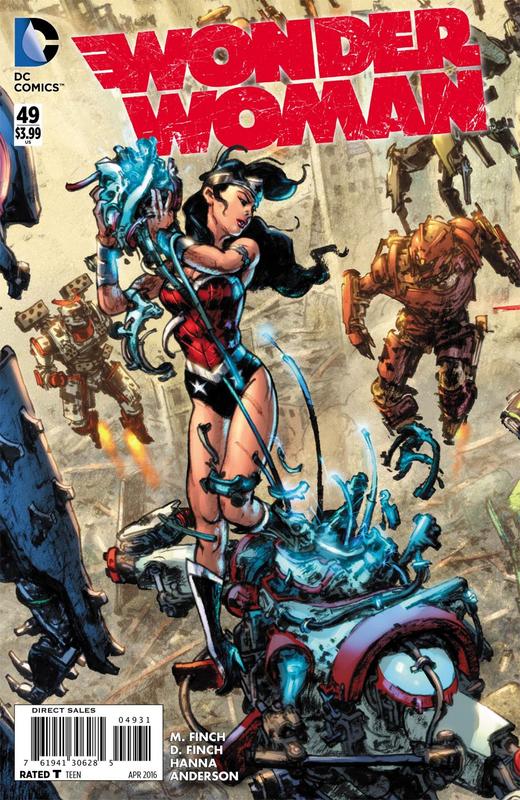 神奇女侠 主刊 Wonder Woman V4（2011）变体 商品图1
