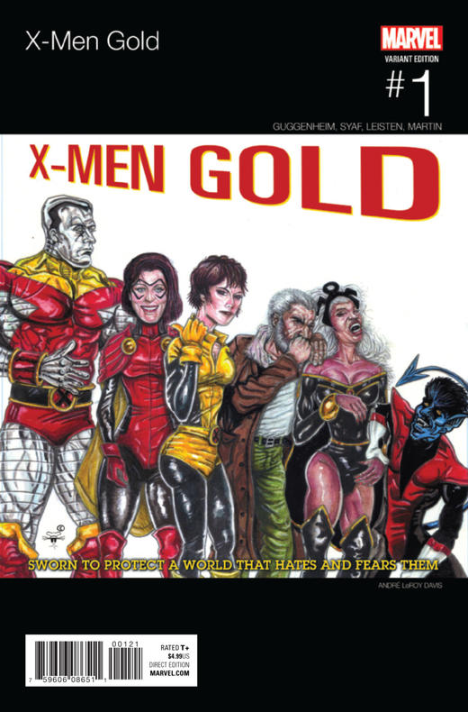X战警 金队 主刊 X-Men Gold (2017) 变体 商品图10