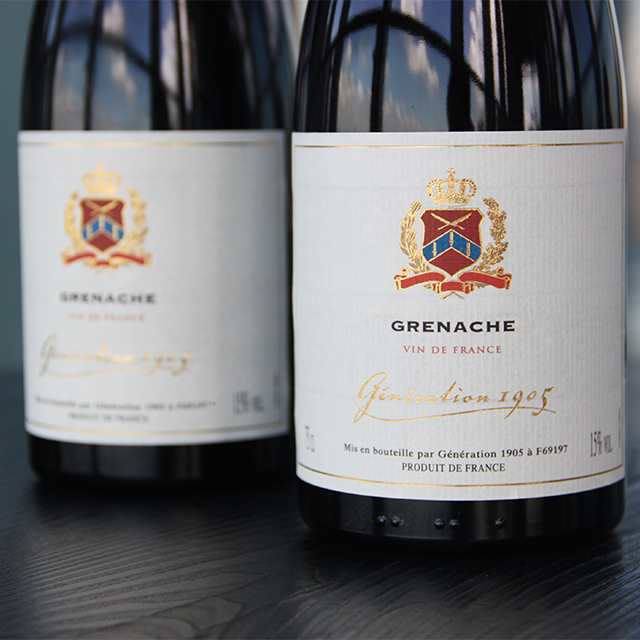 威帝1905歌海娜半干红葡萄酒 vins descombe grenache