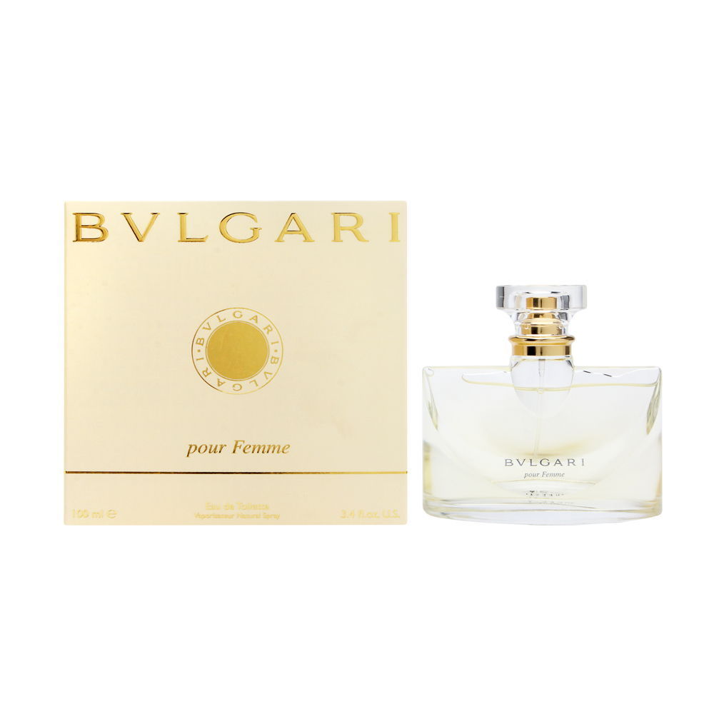 bvlgari宝格丽 pour femme黄茶香水 edt 100ml