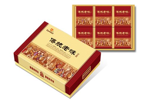 康福传统老味月饼礼盒6粒装 商品图0