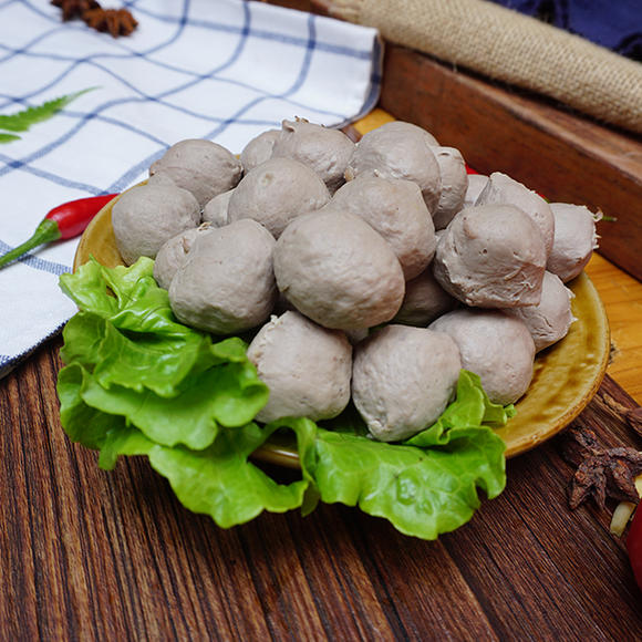 【客家手工肉丸】猪肉丸/牛肉丸 500g起省内包邮 和平