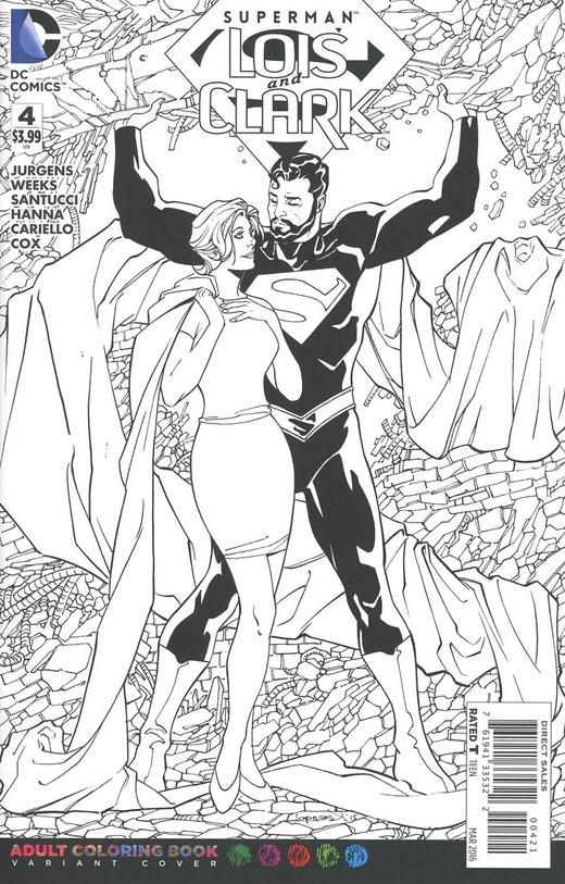 超人 路易斯和克拉克 斜线 Superman Lois and Clark（2015）变体 商品图2
