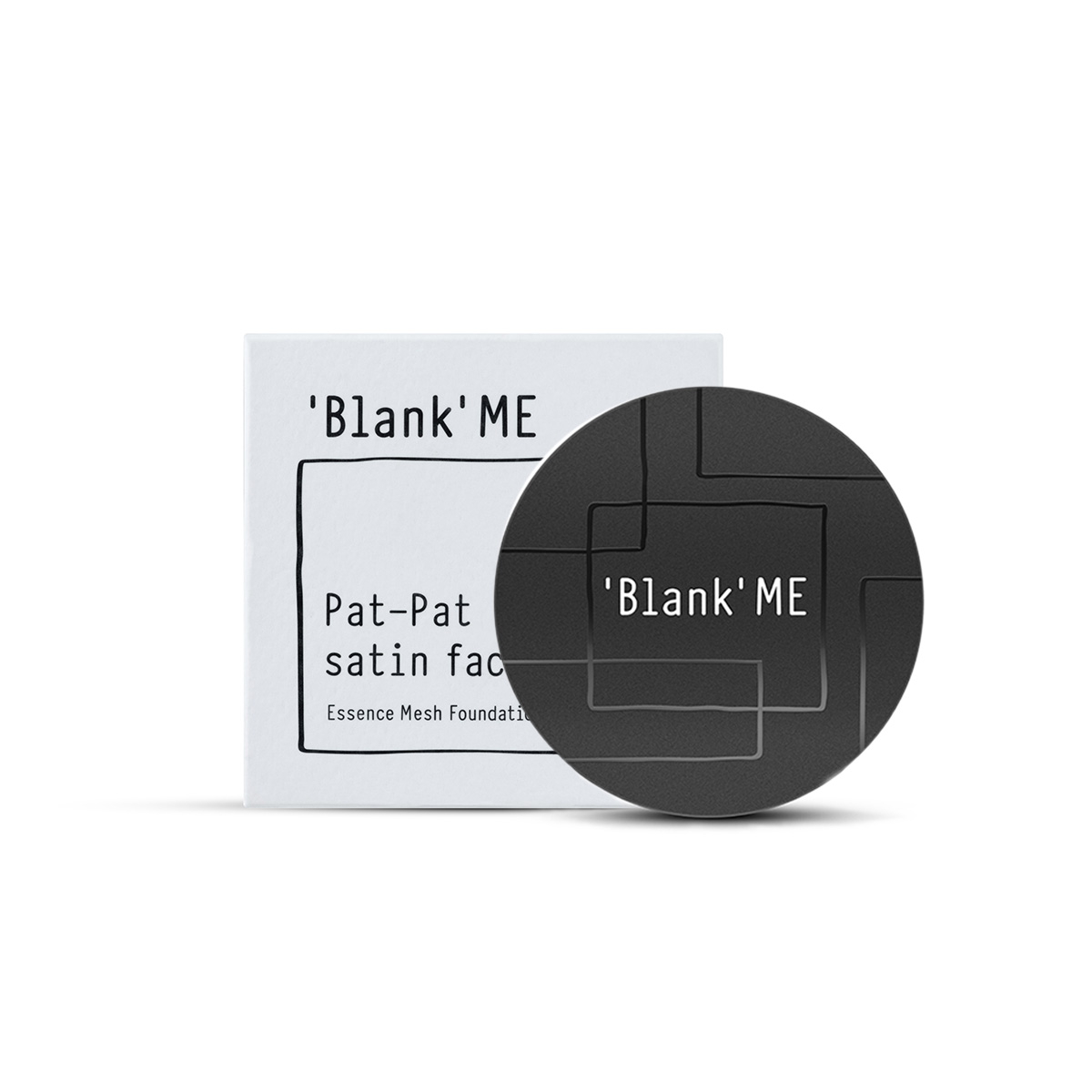 blank me 气垫粉底霜 黑盒 spf50 /pa