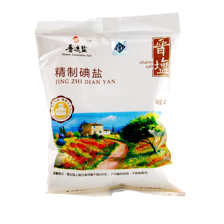 晋运盐 精制碘盐400g(调料)