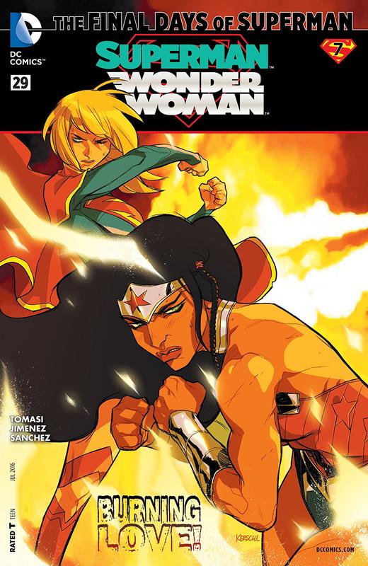 超人/神奇女侠 斜线 Superman/Wonder Woman（2013）普封 商品图0