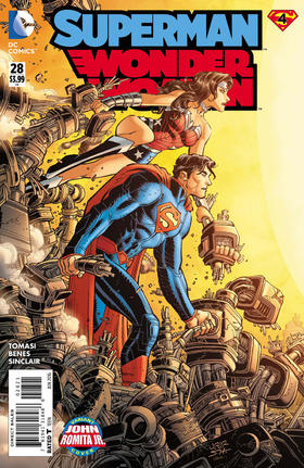 超人/神奇女侠 斜线 Superman/Wonder Woman（2013）变体