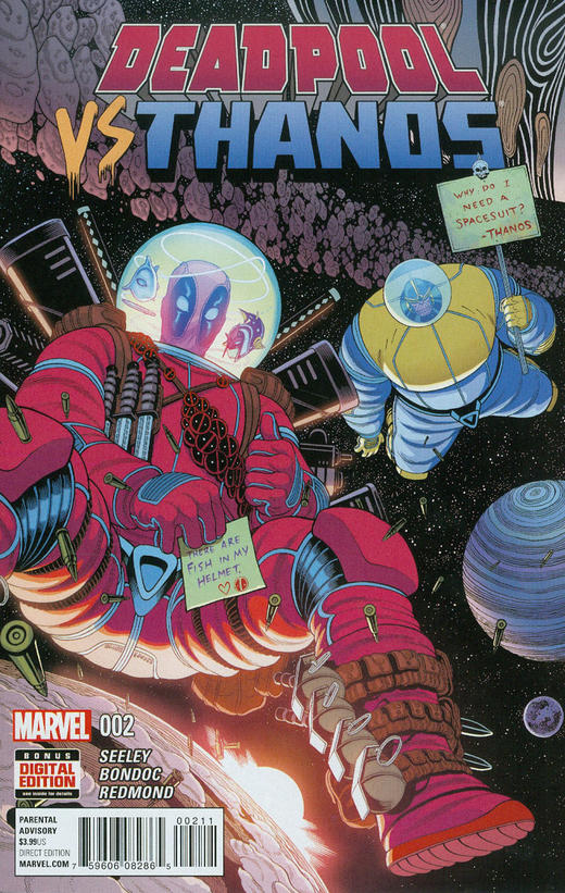 死侍大战灭霸 斜线 Deadpool Vs Thanos（2015）普封 商品图2